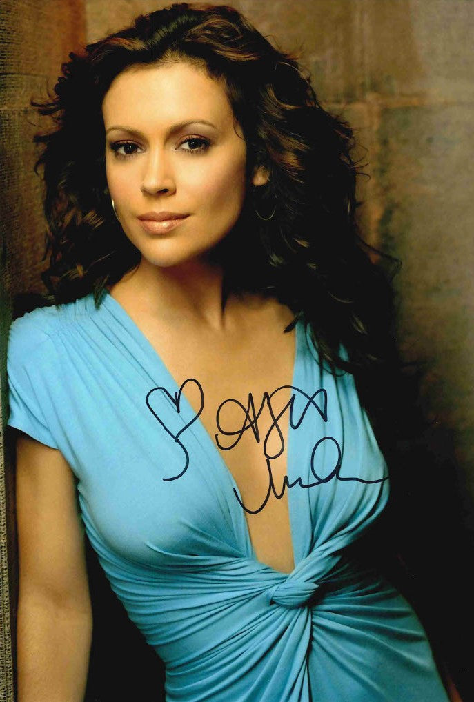 Alyssa Milano Autograph