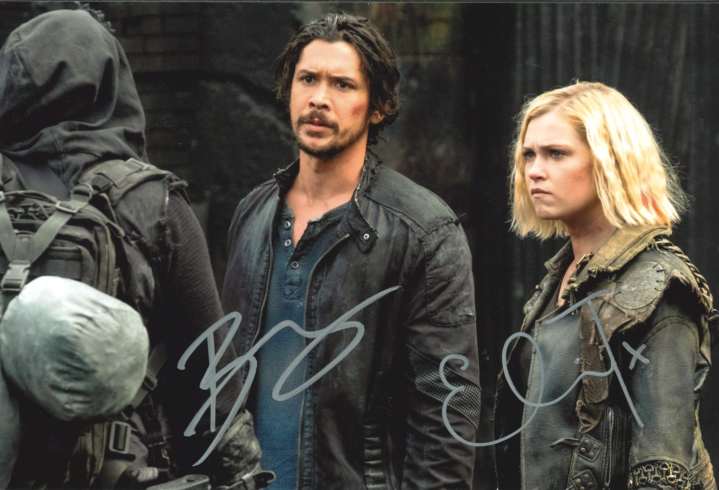 Bob Morley & Eliza Taylor Autograph
