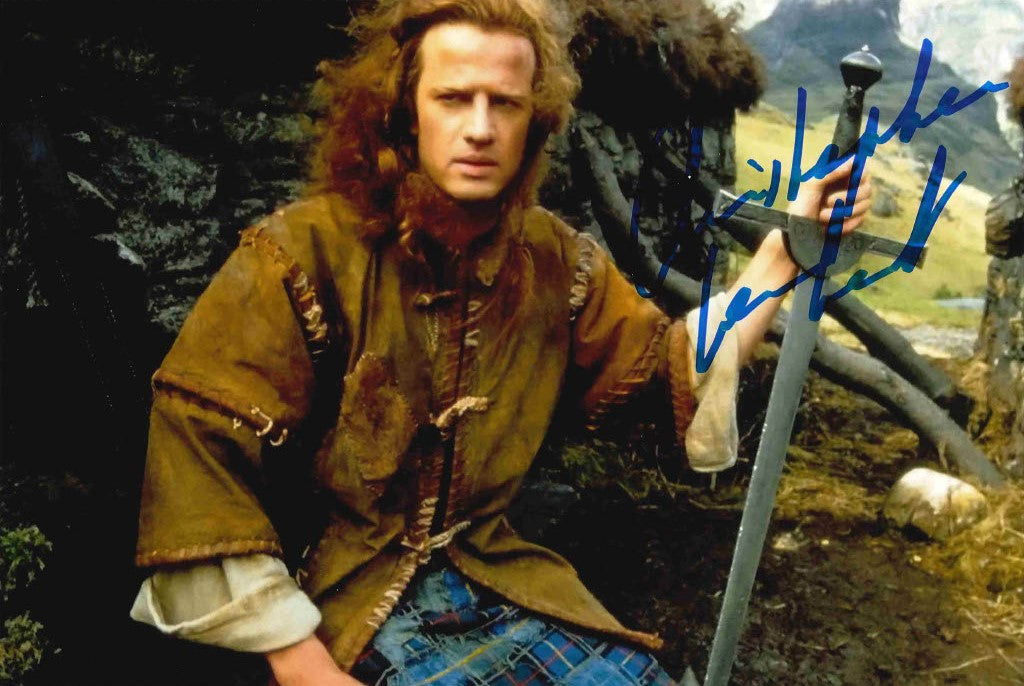 Christopher Lambert Autograph