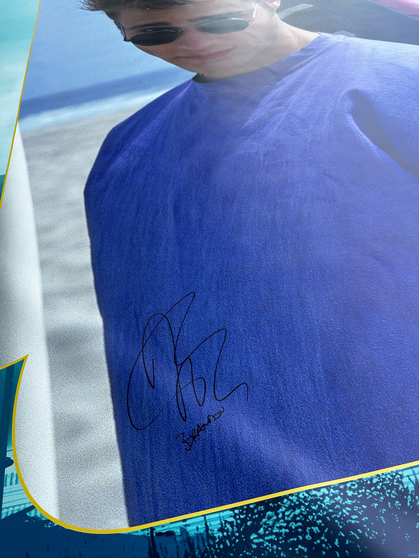 Jason Priestley signed large PVC banner - FACTS Spring 2025