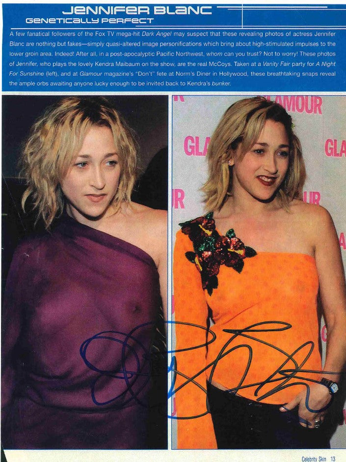 Jannifer Blanc Autograph