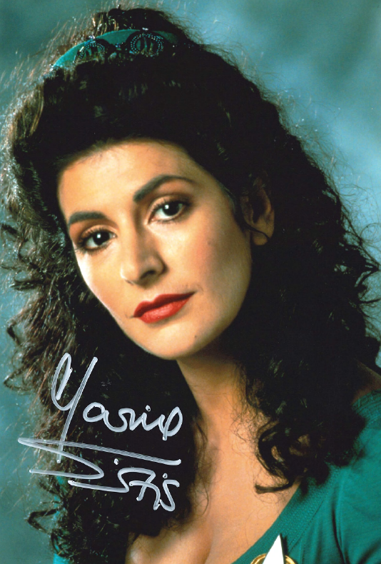 Marina Sirtis Autograph