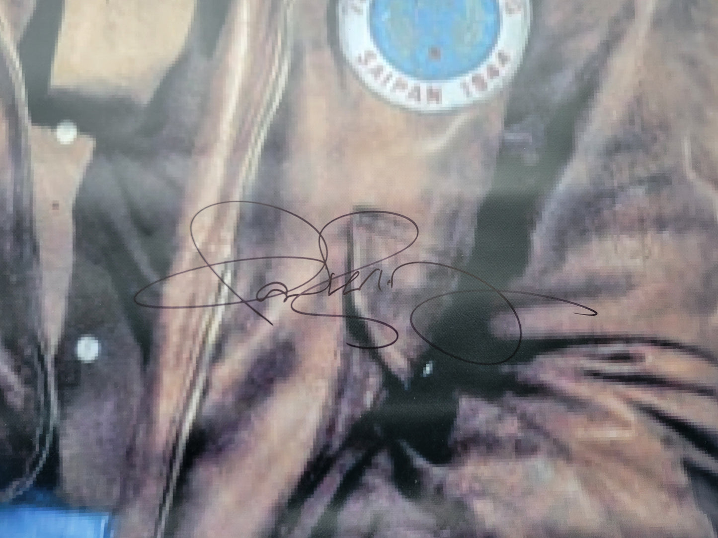 Ian Ziering signed large PVC banner - Heroes Comic Con 2025