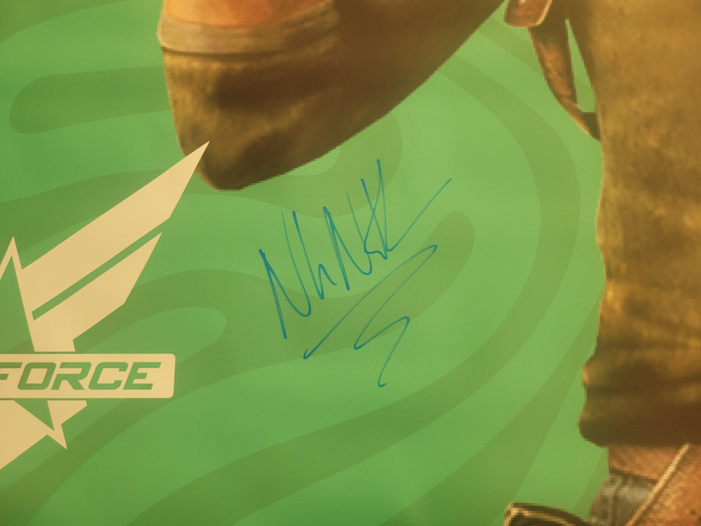 Nolan North signed large PVC banner - Heroes Comic Con 2025