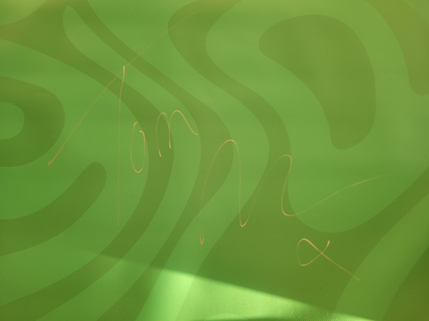 Tom McKay signed large PVC banner - Heroes Comic Con 2025