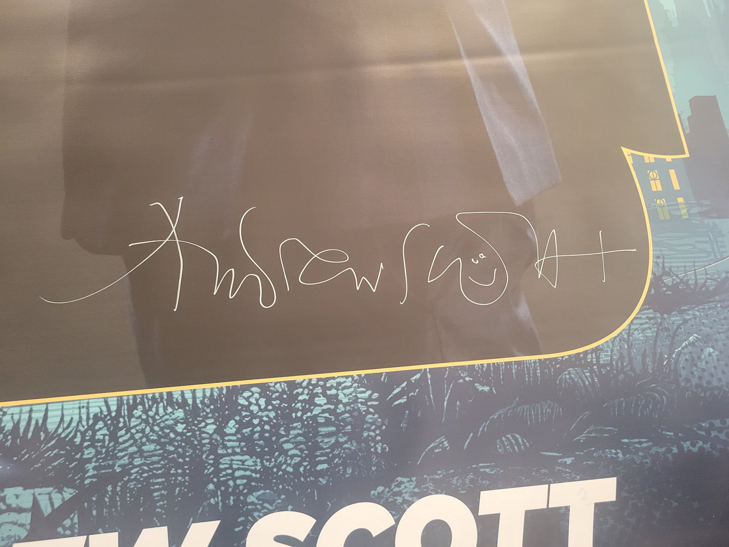 Andrew Scott signed large PVC banner - FACTS Fall 2025