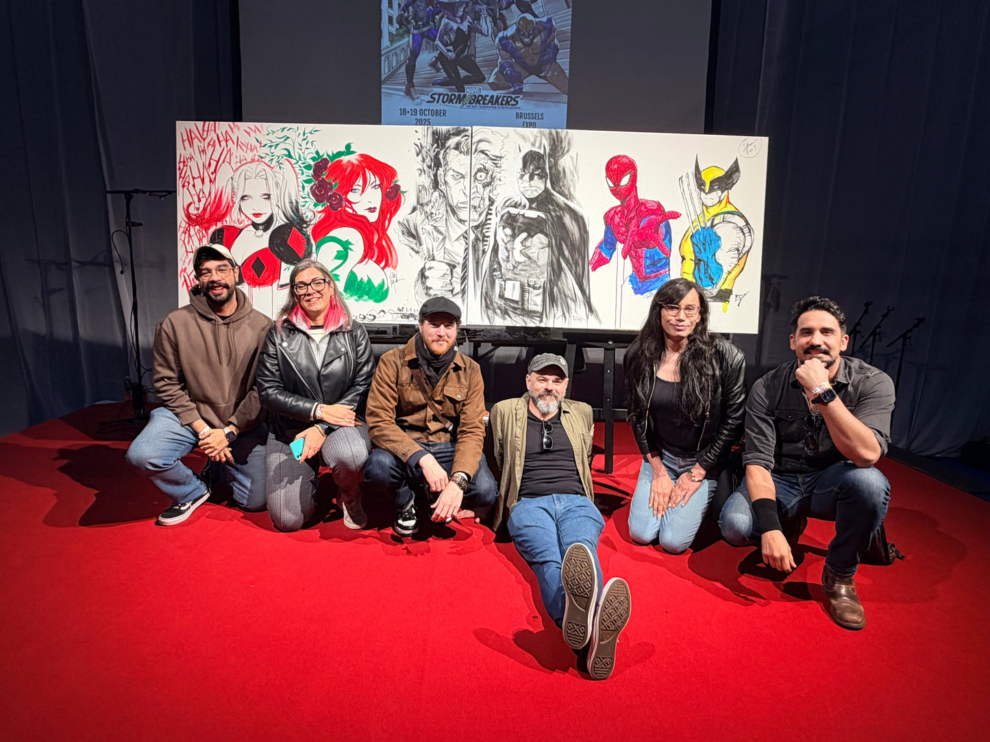 Heroes Comic Con Comic Artists Live Drawing: Brazil vs. Mexico vs. Italy (Make-A-Wish x Heroes Comic Con)