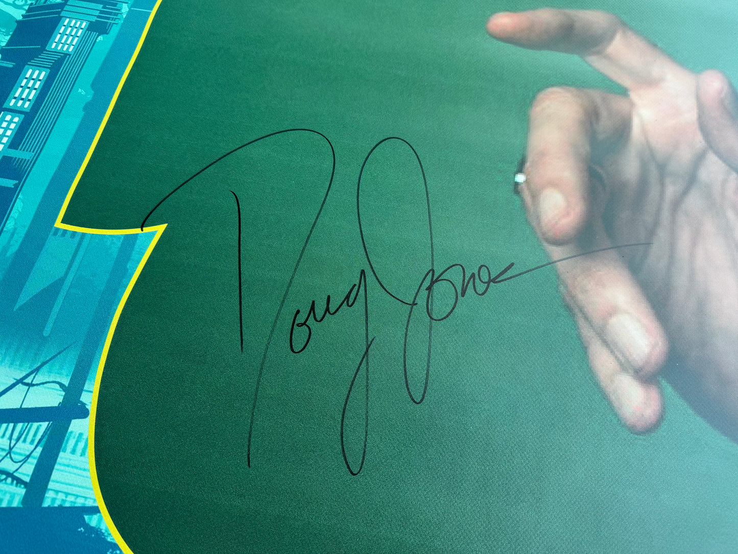Doug Jones Auction signed large PVC banner - FACTS Spring 2026