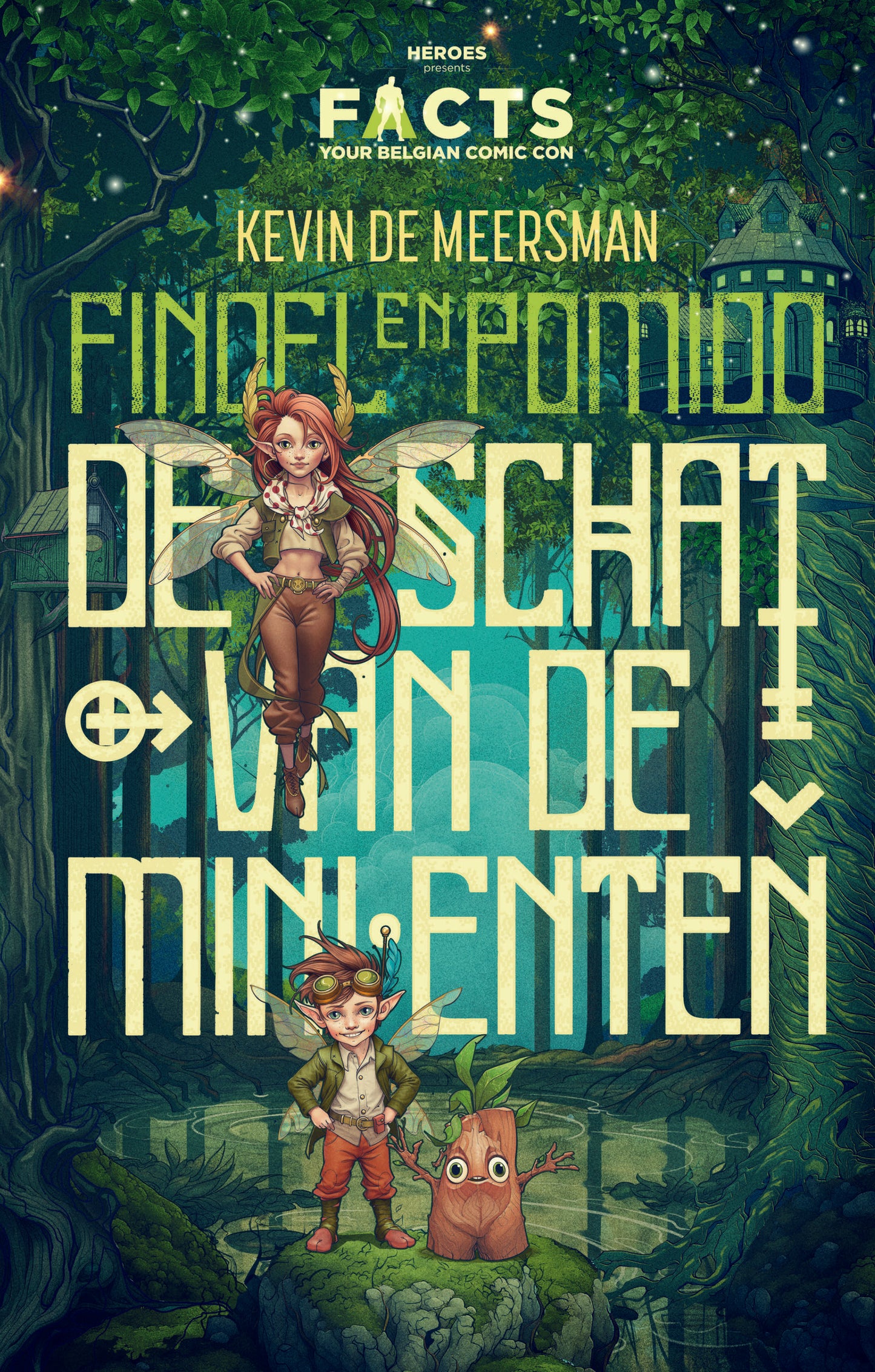 Pre-Order & Collect: FACTS presents: Findel en Pomido: De schat van de mini-Enten - Kevin De Meersman - NL editie