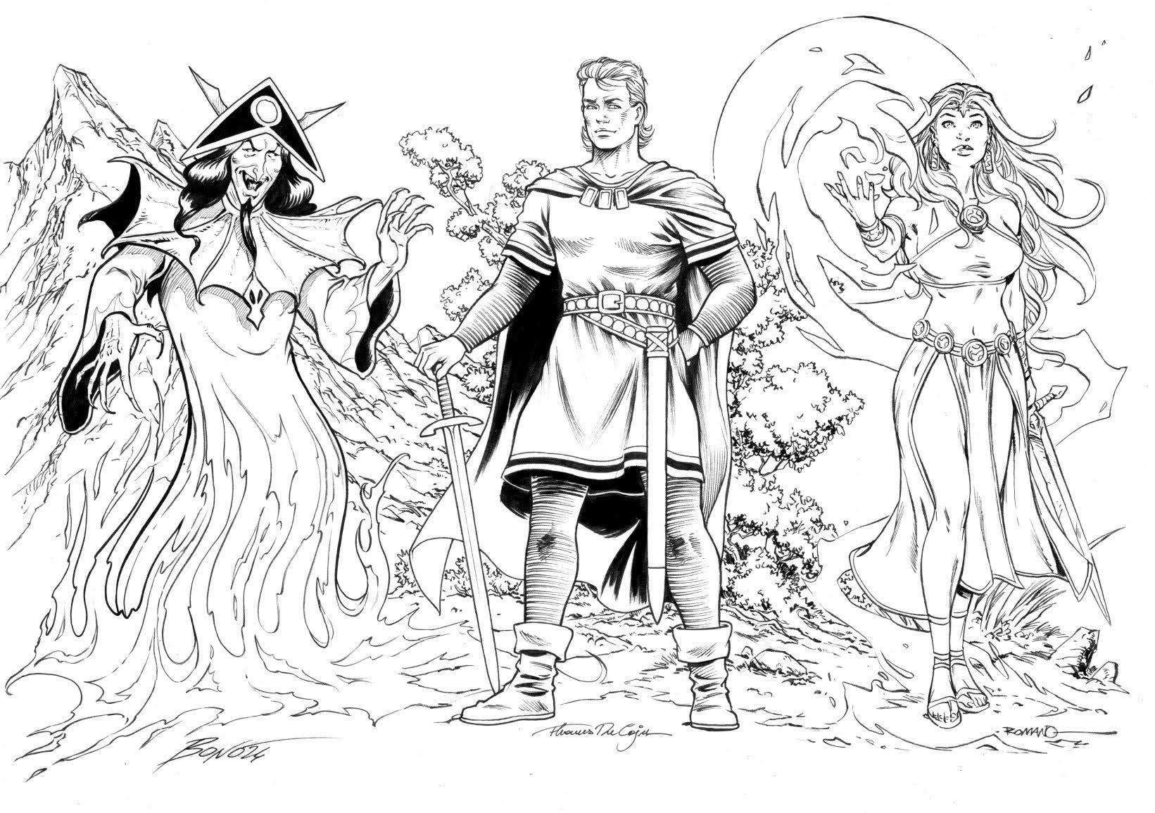 De Rode Ridder - exclusive A4 art print β Heroes Store