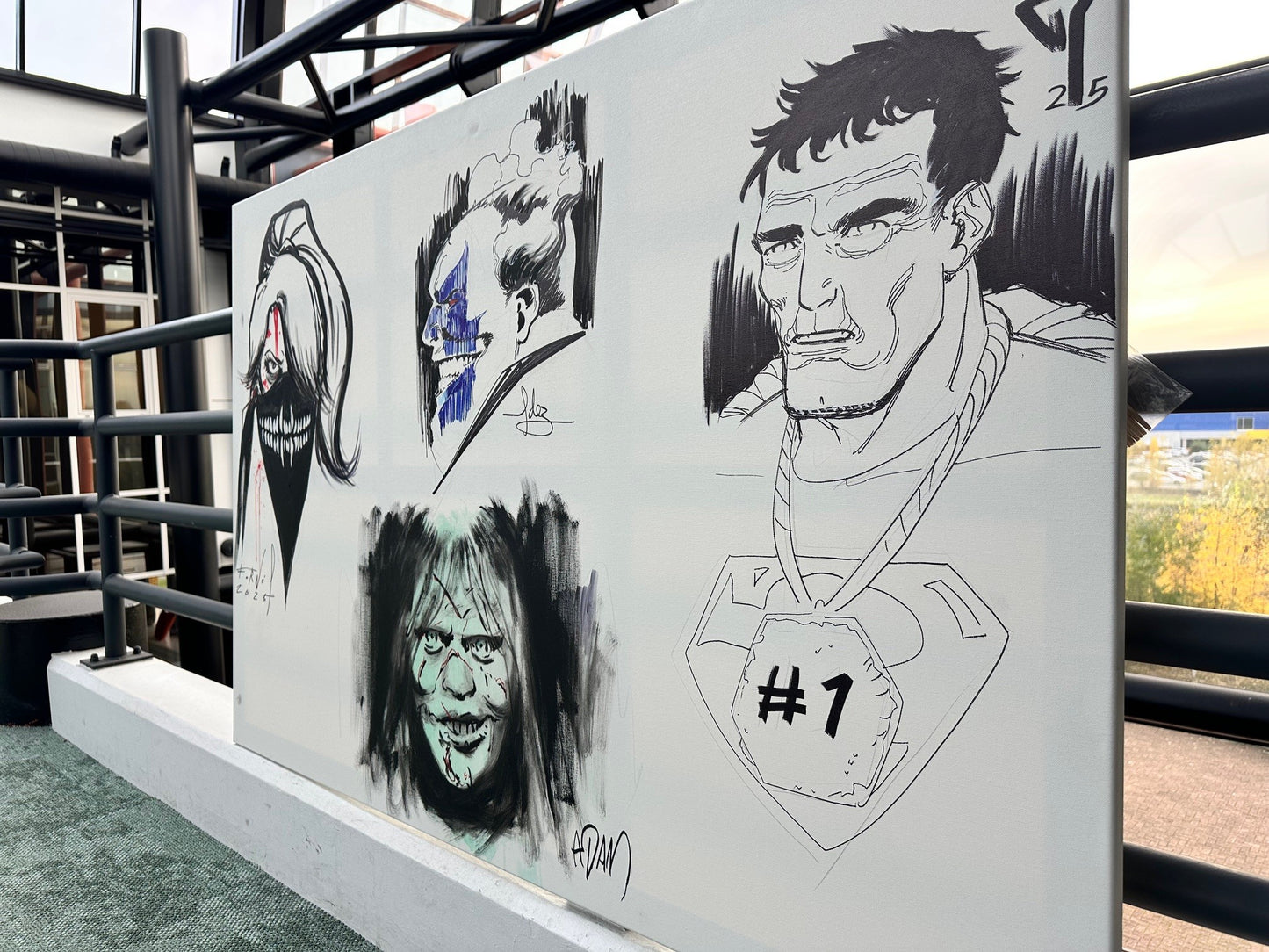 FACTS Live Art session by Jorge Fornés, Adam Gorham, Francis Portela, Javi Fernández & Dylan Teague (Make-A-Wish x FACTS)