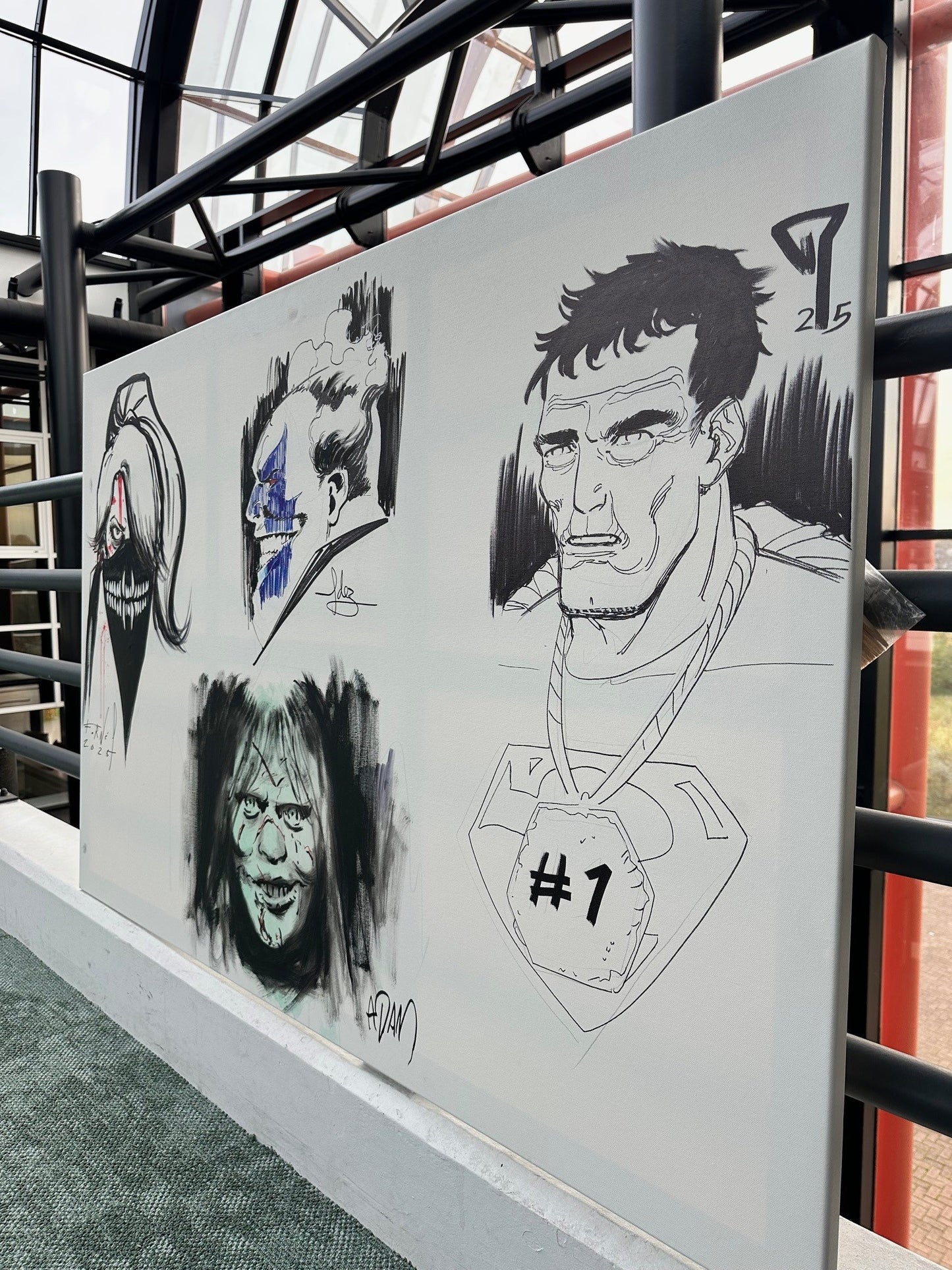 FACTS Live Art session by Jorge Fornés, Adam Gorham, Francis Portela, Javi Fernández & Dylan Teague (Make-A-Wish x FACTS)