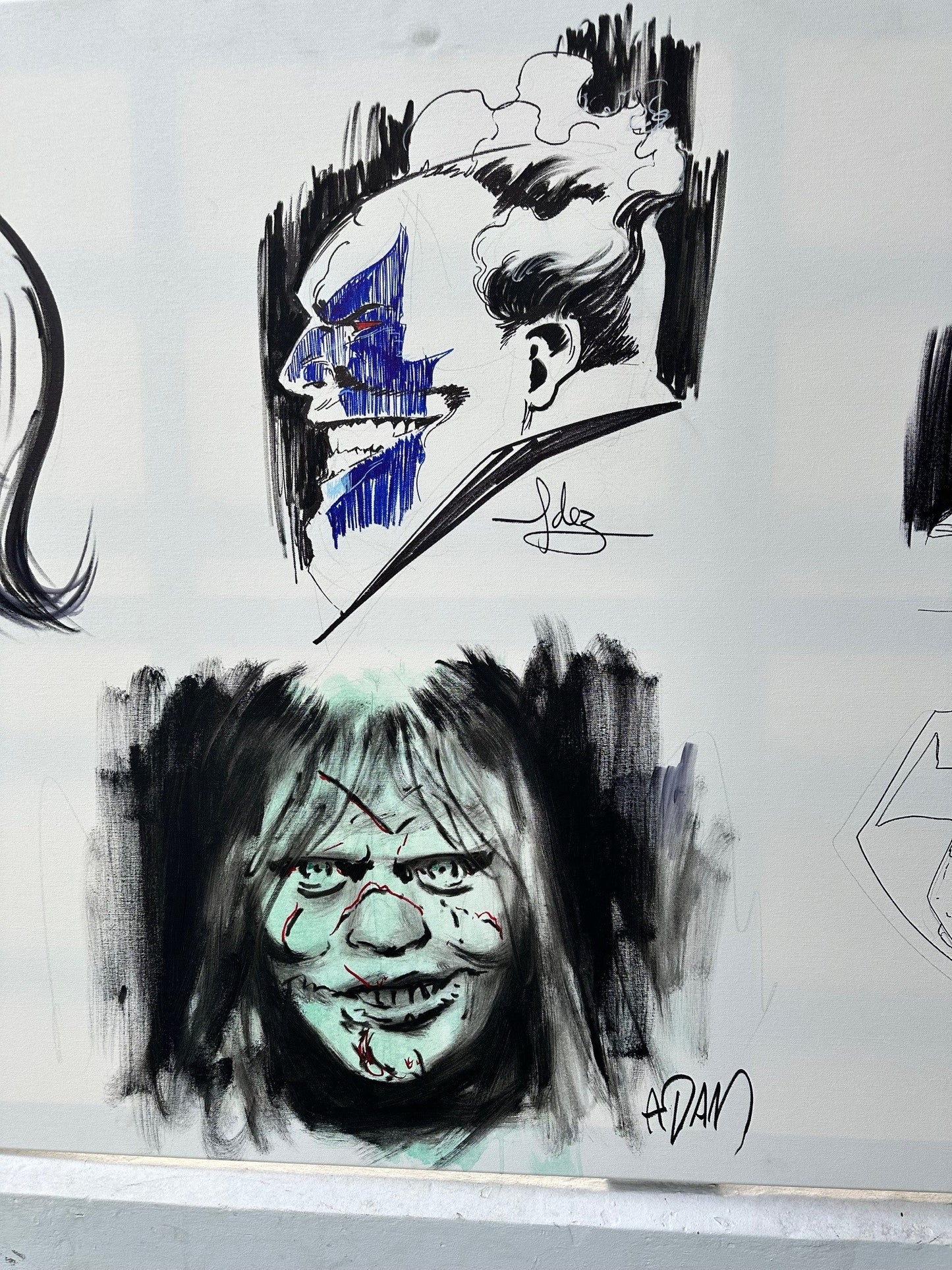 FACTS Live Art session by Jorge Fornés, Adam Gorham, Francis Portela, Javi Fernández & Dylan Teague (Make-A-Wish x FACTS)