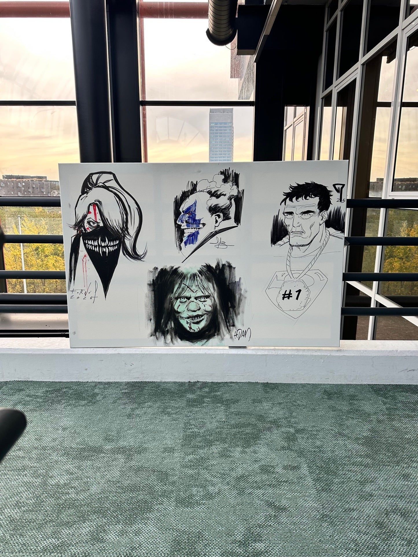 FACTS Live Art session by Jorge Fornés, Adam Gorham, Francis Portela, Javi Fernández & Dylan Teague (Make-A-Wish x FACTS)