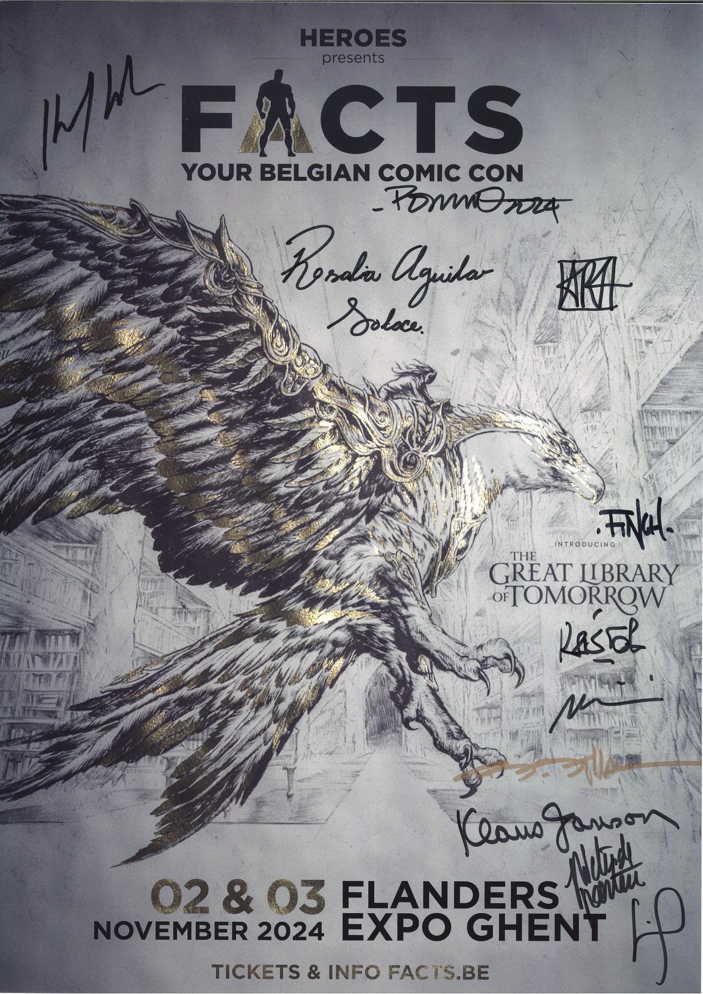 FACTS Fall 2024 - Signed campaign poster